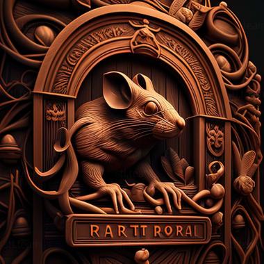 3D model Ratropolis game (STL)